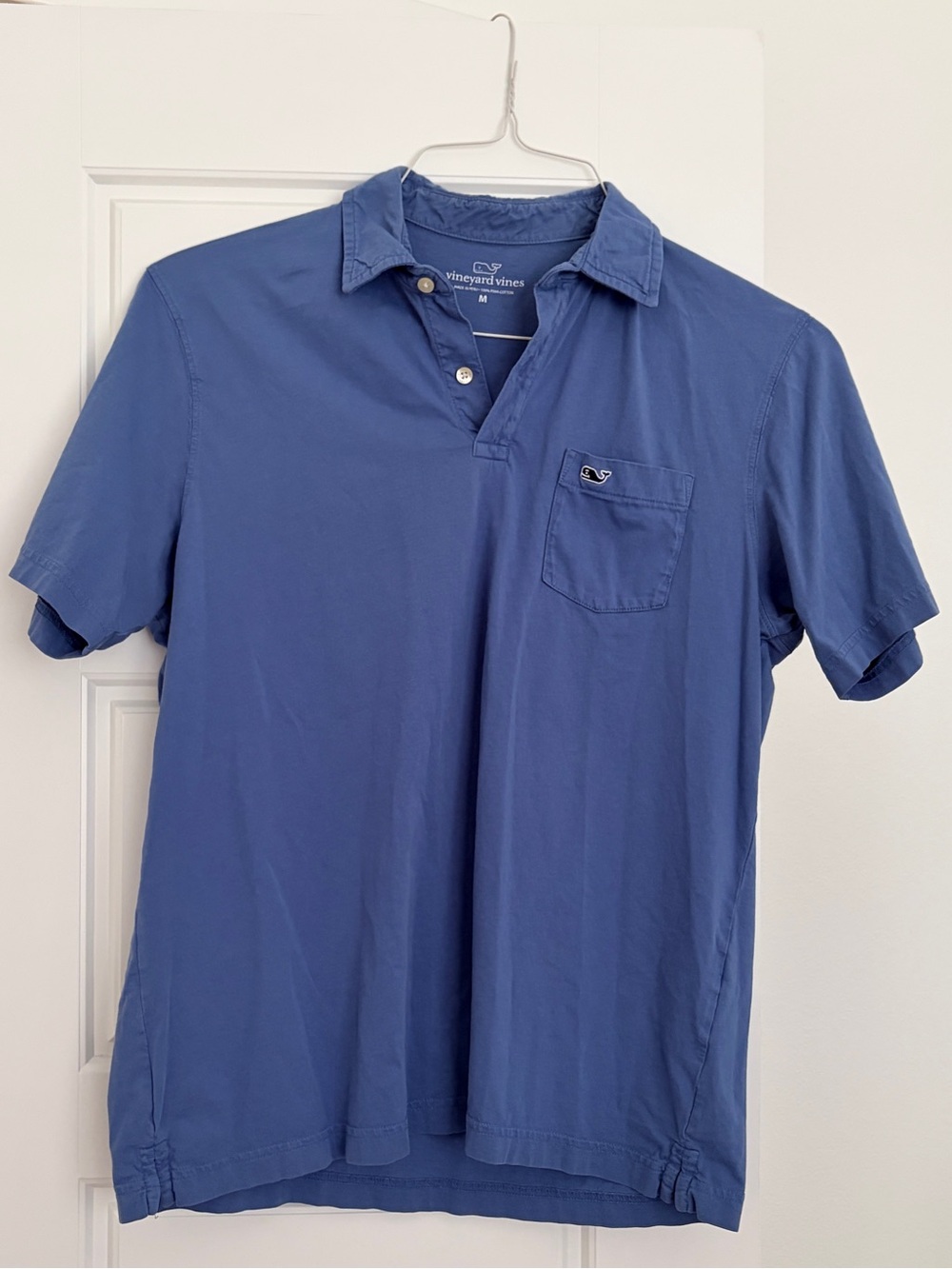 Vineyard Vines Men's Slate Blue Short-Sleeve Polo